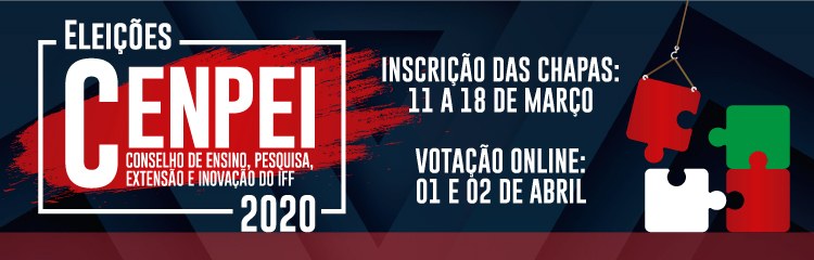 Inscrições abertas para chapas que irão concorrer nas Eleições para o Cenpei 1