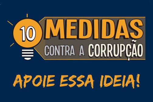 10 Medidas contra a corrupção