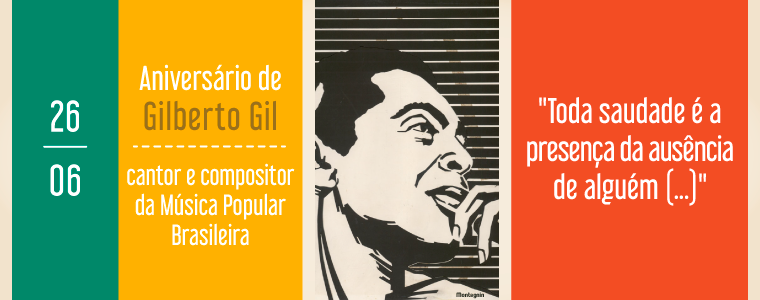 Banner Aniversário de Gilberto Gil (home)