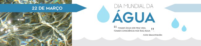 Banner Dia mundial da água (versão campi)