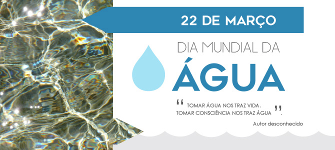 Banner Dia Mundial da Água