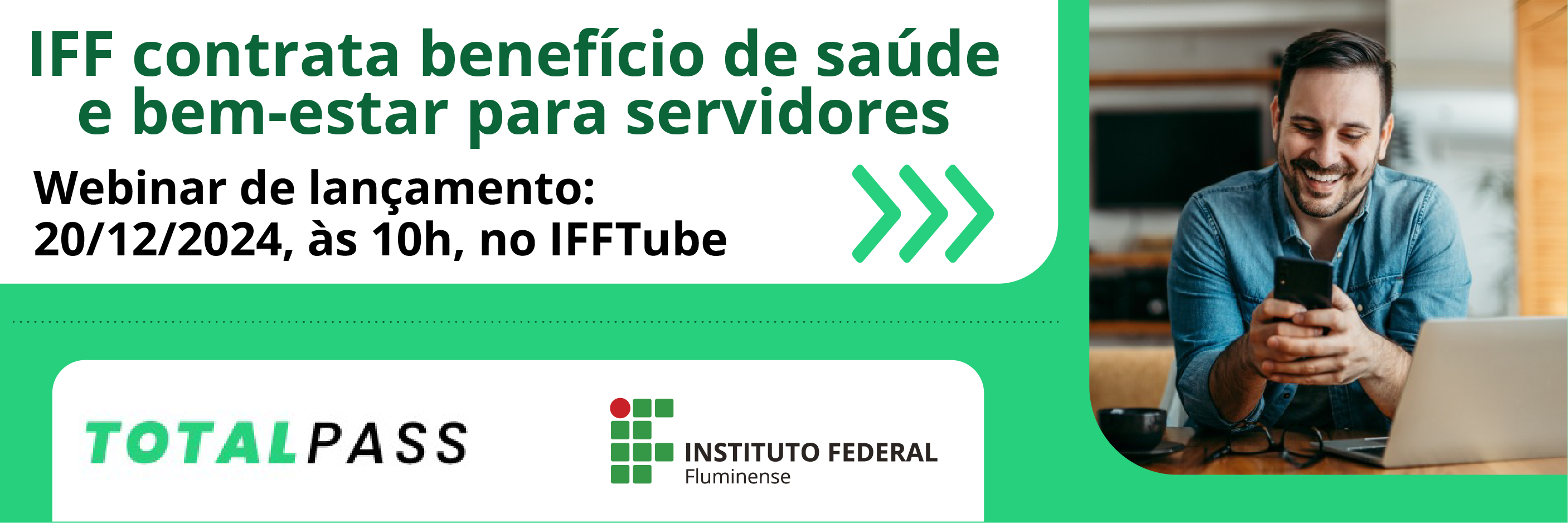 Webinar de lançamento será na próxima sexta-feira, dia 20, às 10h, no IFFTube.