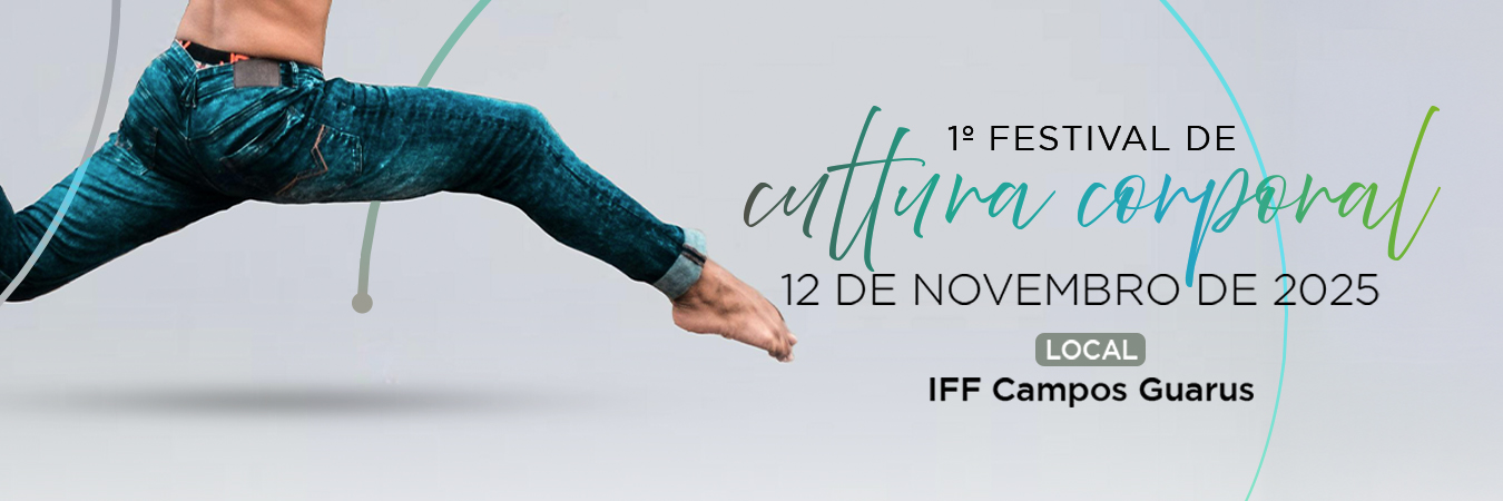 Evento será realizado no dia 12 de novembro, no Campus Campos Guarus, a partir das 14h.