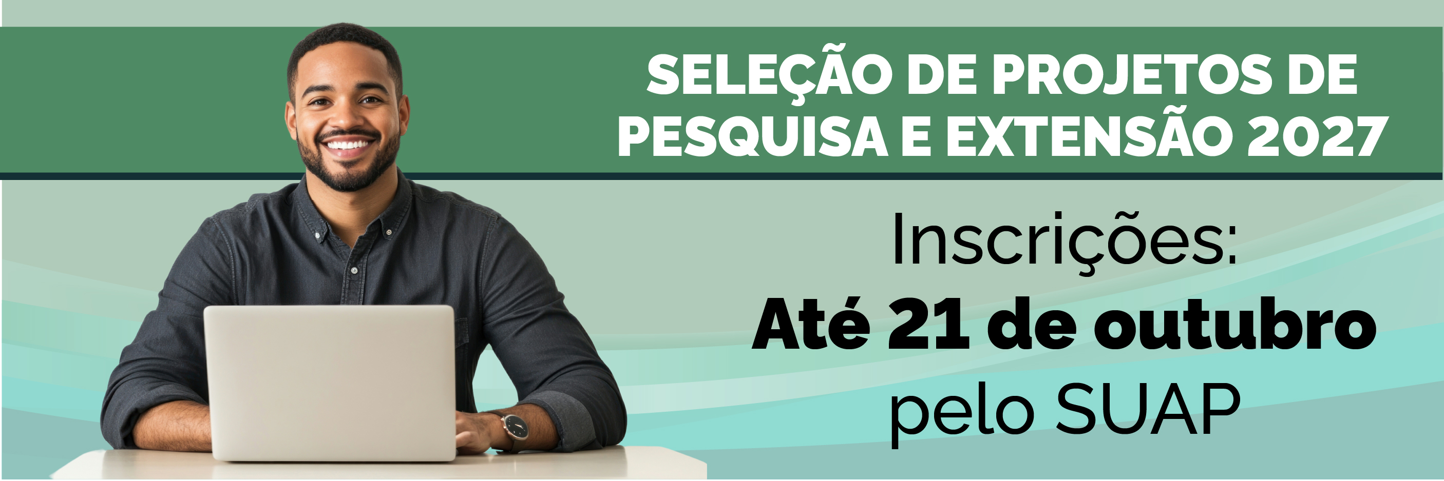 A submissão dos projetos pelos servidores do IFF pode ser realizada até 21 de outubro. Há oferta de bolsas para estudantes.