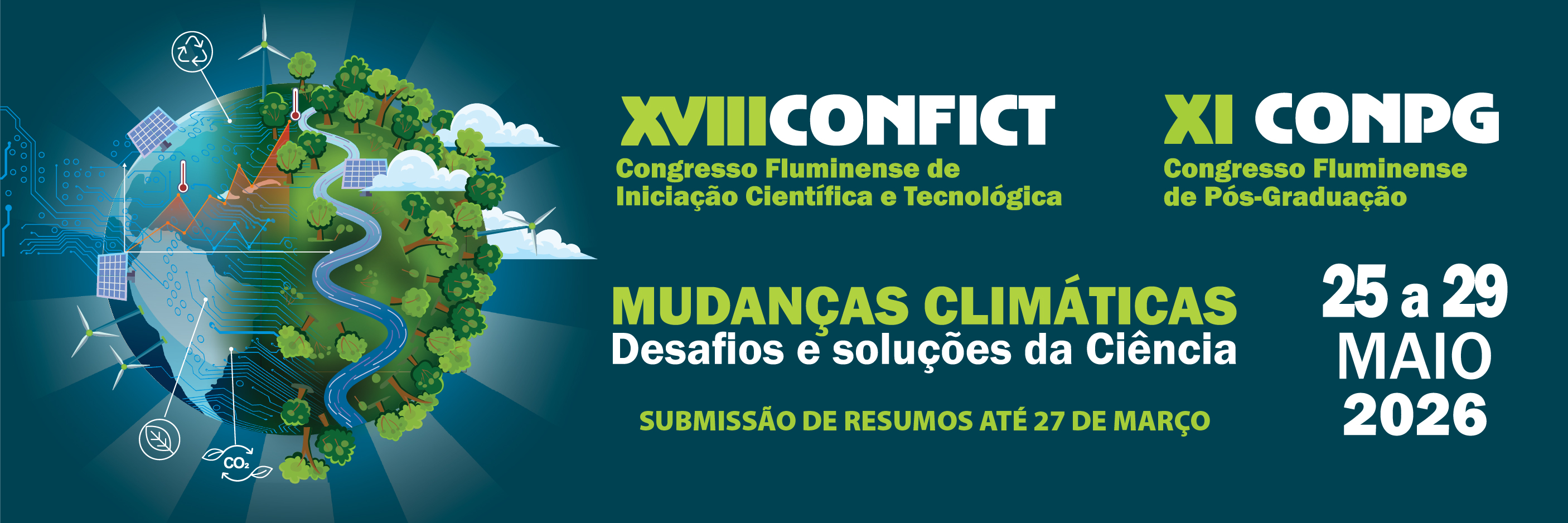 A edição deste ano debaterá o papel da Ciência diante das mudanças climáticas.