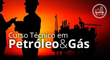 Capa do Curso Técnico em Petróleo & Gás