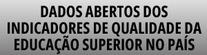 Acesse aqui os dados abertos dos Indicadores de Qualidade da Educação Superior no país