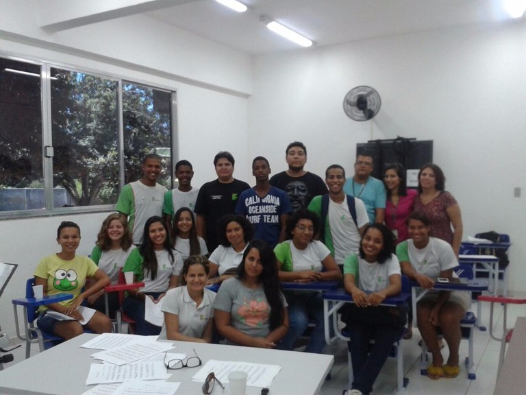 Ensaio do Coro Jovem no campus Quissamã com alunos também dos campi Macaé e Cabo Frio