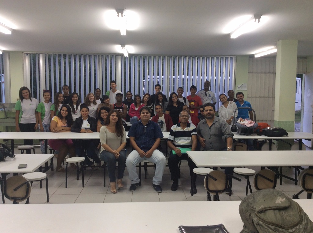 Ensaio Geral do coro jovem do IFF realizado em Cabo Frio no dia 27/4