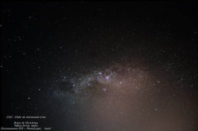 Ação Clube de Astronomia Crux: Braço da Via Láctea