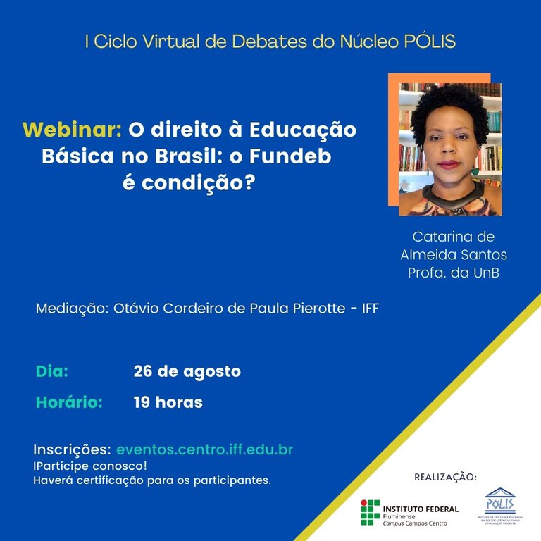 I Ciclo de Debates do Núcleo Pólis - Webinar Catarina 
