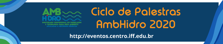 Portal Ciclo de Palestras AmbHidro 2020