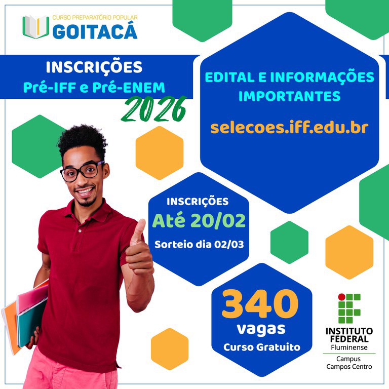 Estudantes de escolas públicas podem se inscrever para concorrer a 340 vagas
