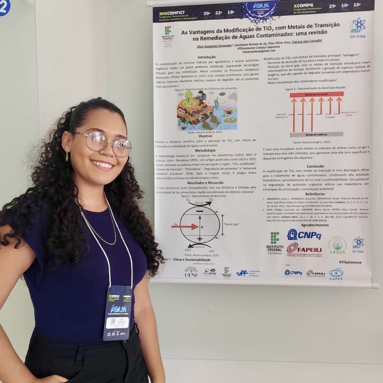Após ter pesquisa premiada em congresso, aluna do IFF Itaperuna vai estagiar em universidade na Argentina