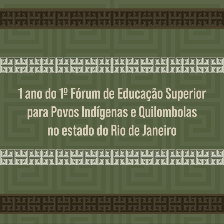 IFF sediará reunião da Comissão de Acesso e Permanência para Indígenas e Quilombolas