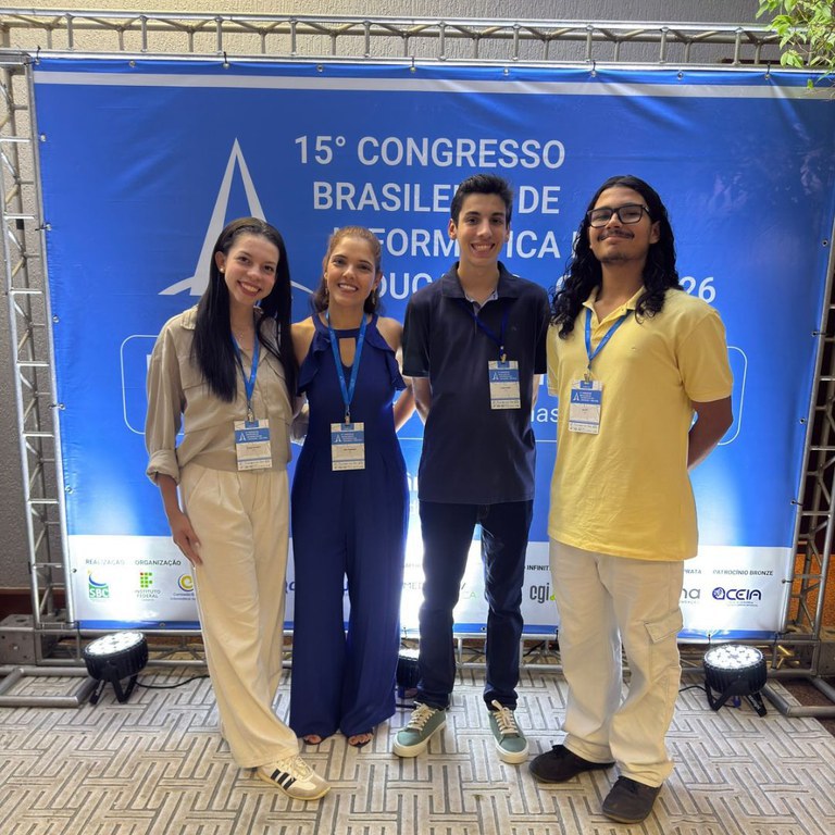Projetos do IFF Bom Jesus são apresentados no Congresso Brasileiro de Informática na Educação