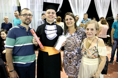 Daniel Silveira e família