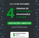 4ª Semana de Computação, Engenharia e Gestão