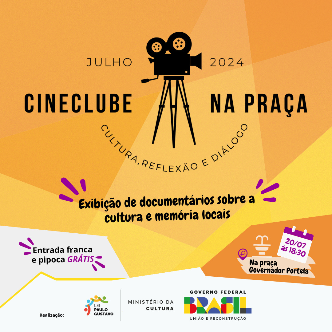 Cineclube Debates na Praça Governador Portela