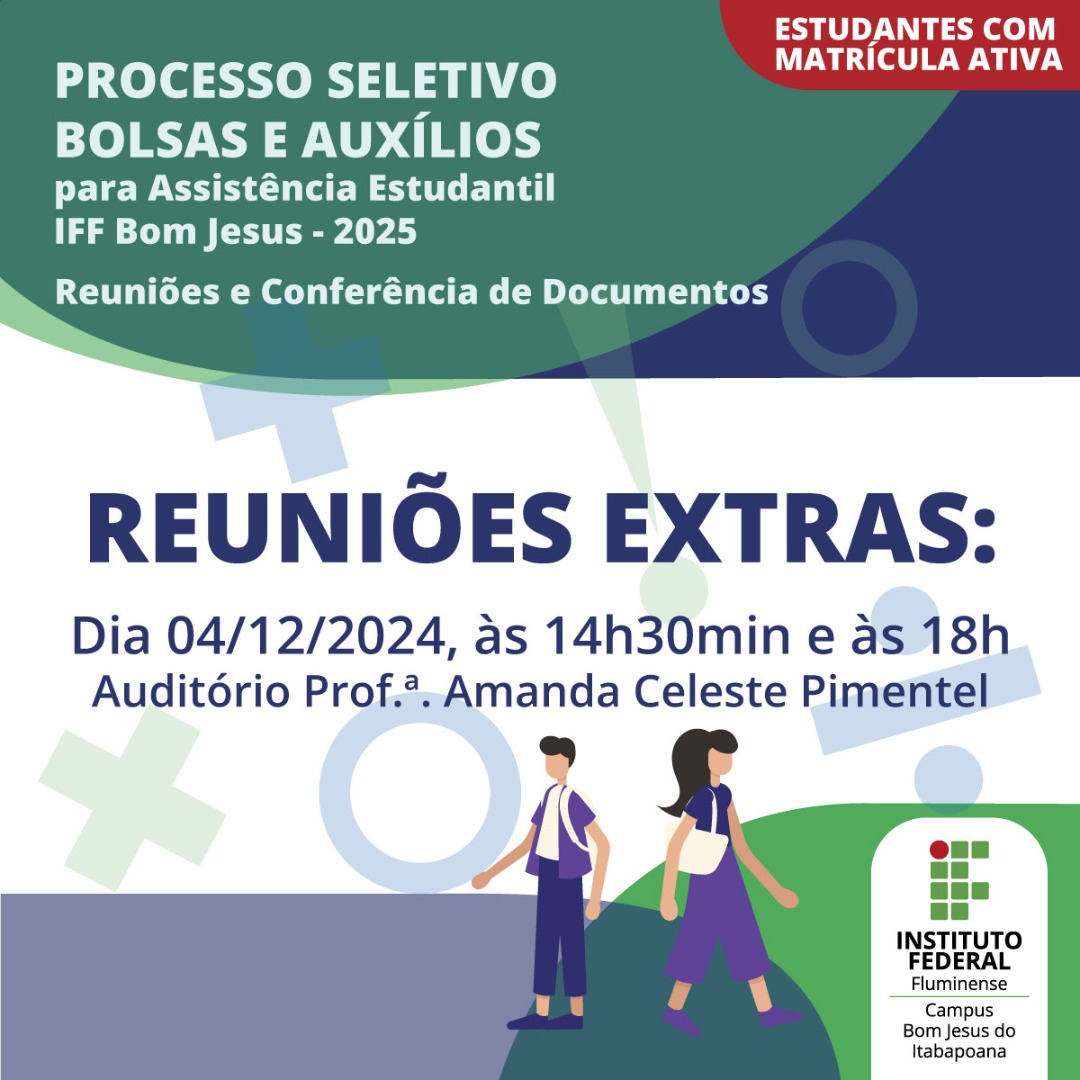 Reunião Extra Assistência Estudantil