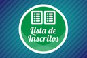 Lista de Inscritos