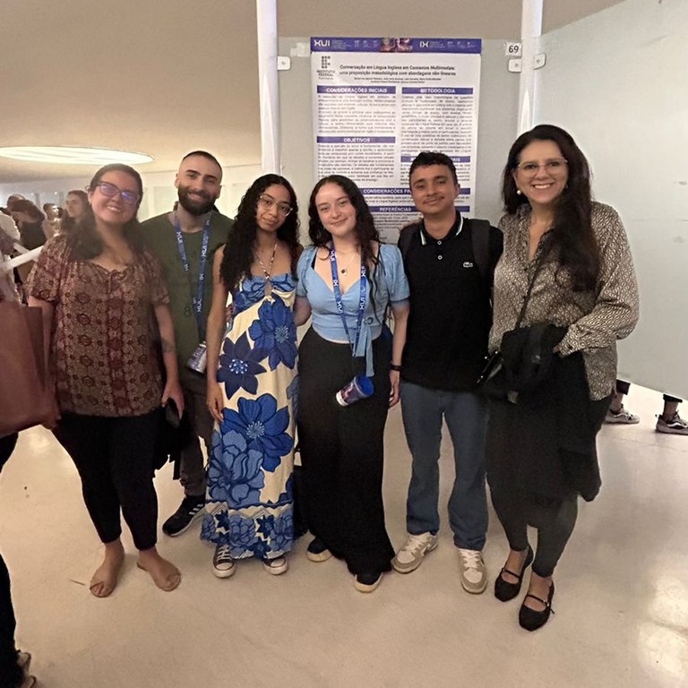 Estudantes colombianos da UNITEC compartilham experiência de intercâmbio no IFFluminense