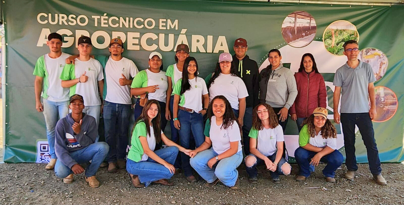 Estudantes de Agropecuária - Expocavil 2024