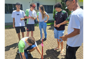 Estudantes participam do experimento Erastóstenesa