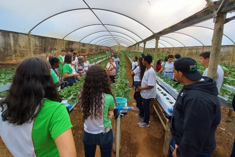 Visita à propriedade Gagno, em Venda Nova do Imigrante