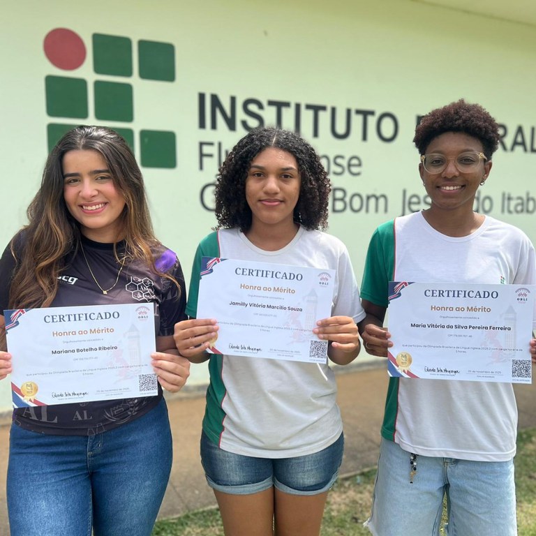 Menção Honrosa OBLI 2025