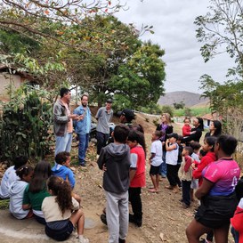 IFF Bom Jesus participa de implantação de horta em Escola Municipal de Itaperuna