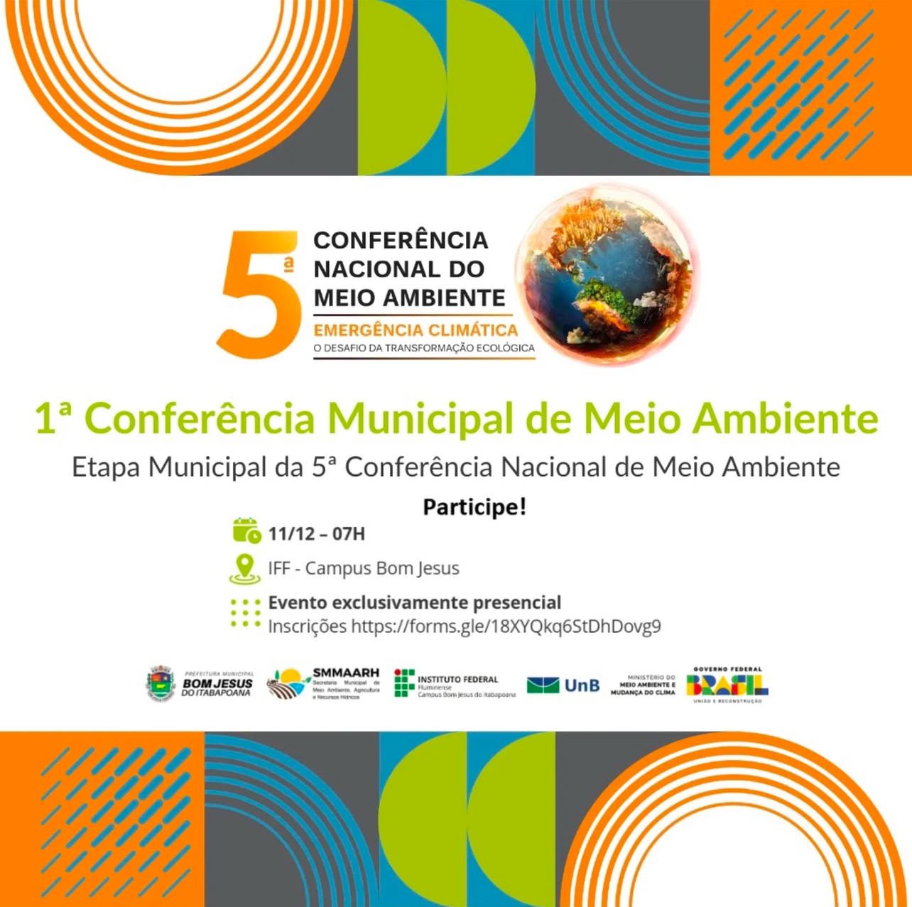 I Conferência Municipal de Meio Ambiente de Bom Jesus do Itabapoana