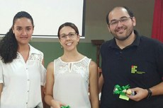Izabela Cruz, Sheila Abrahão e Henrique da Hora