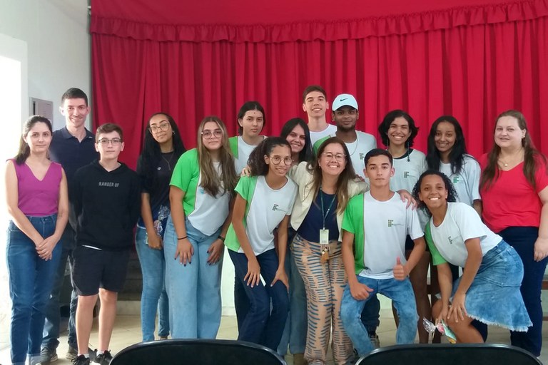 Novos integrantes do Grêmio Estudantil Jorge Assis de Oliveira