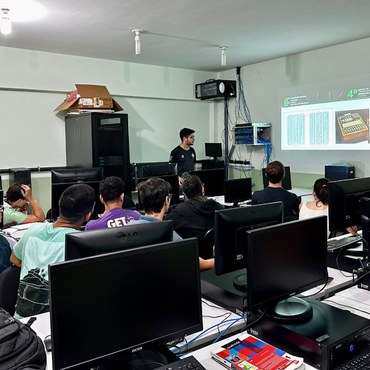 Estudantes protagonizaram condução das atividades durante todo o evento.