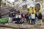 Turma de Meio Ambiente participa de aula de geografia no centro do Rio de Janeiro
