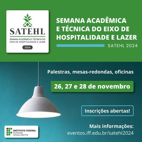 Inscrições abertas para a sétima edição da SATEHL