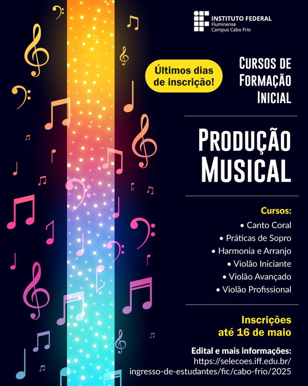 Evento marca lançamento de cursos FIC na área de música