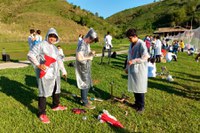 Alunos do Campus Cabo Frio foram premiados durante a participação da mostra brasileira de foguetes - MOBFOG.