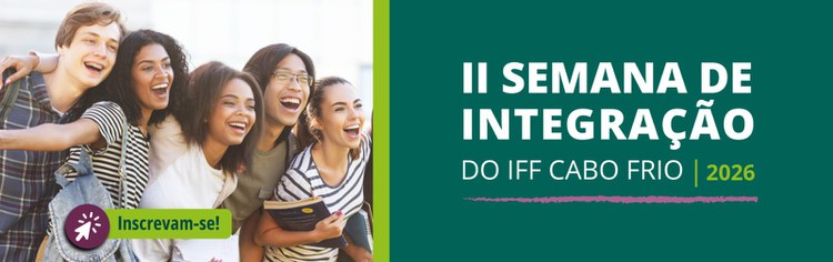 Semana de Integração 2026 Semana de Integração