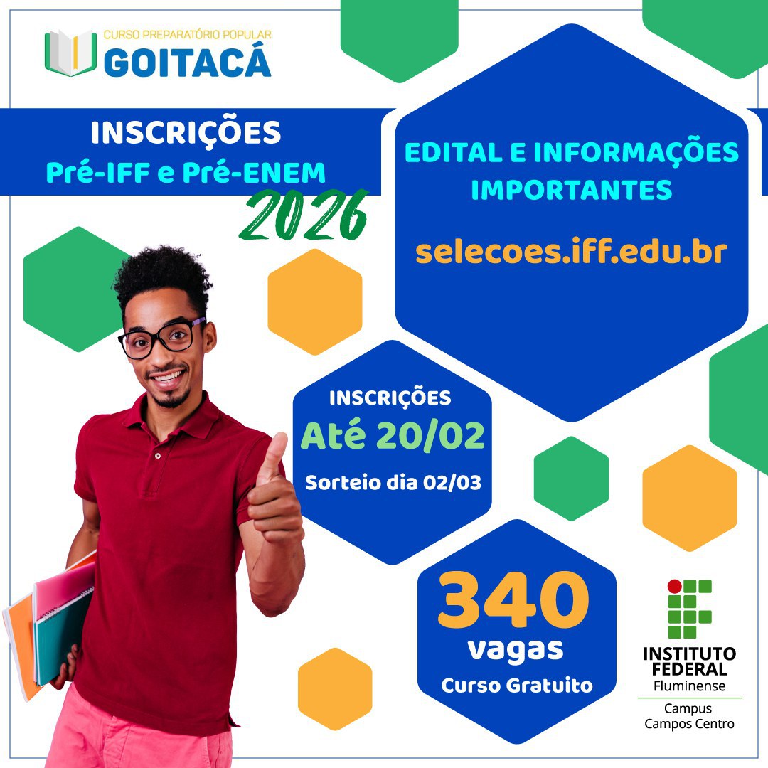 Estudantes de escolas públicas podem se inscrever para concorrer a 340 vagas