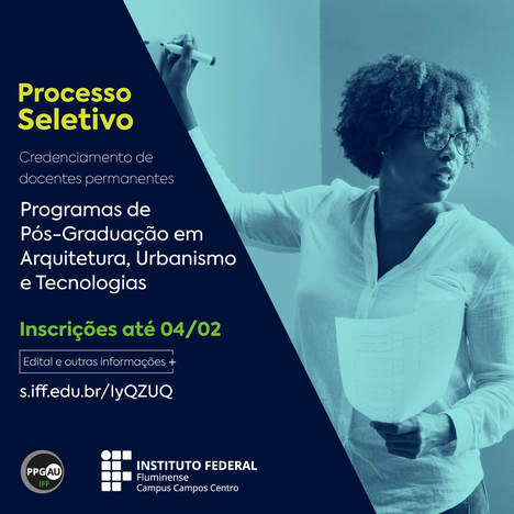 Mestrado Profissional em Arquitetura abre inscrição
