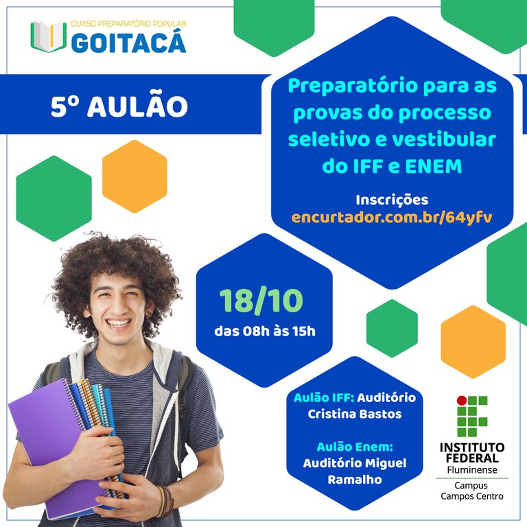 Aulões Pré-IFF e Pré-Enem