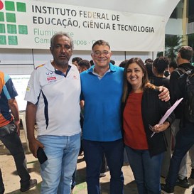 Empreendedorismo O diretor Sardinha representou a Direção- Geral do campus.