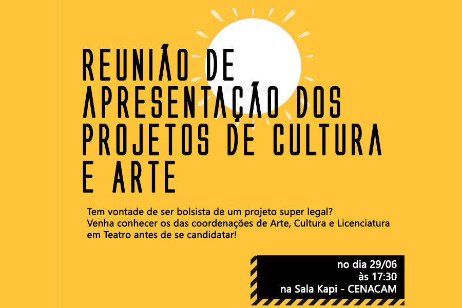 Projetos de Arte e Cultura