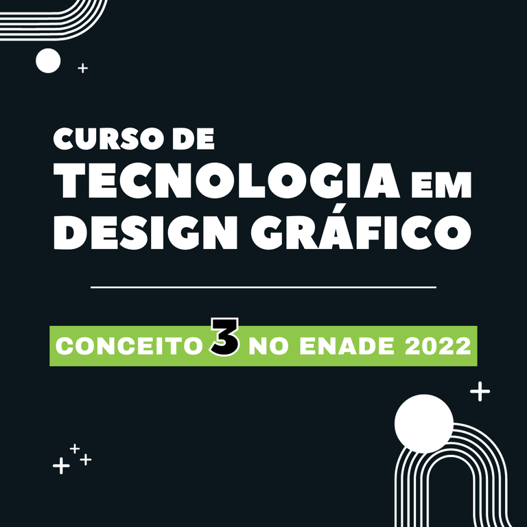 Curso de Design Gráfico é conceito 3 no Enade 2022