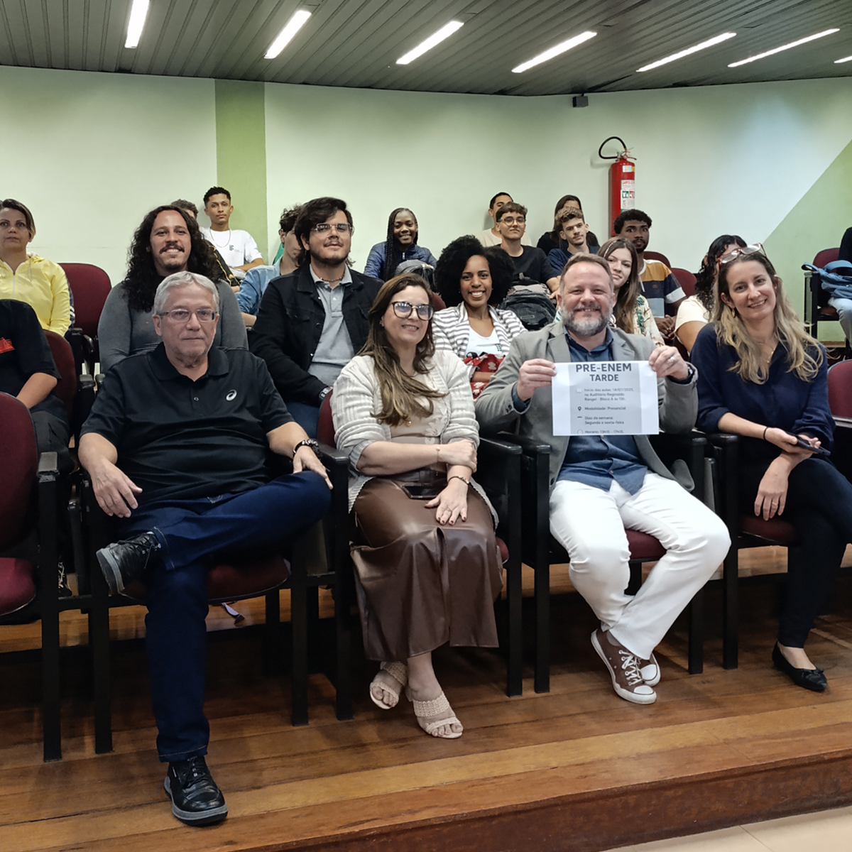 Aula inaugural de turma Pré-Enem