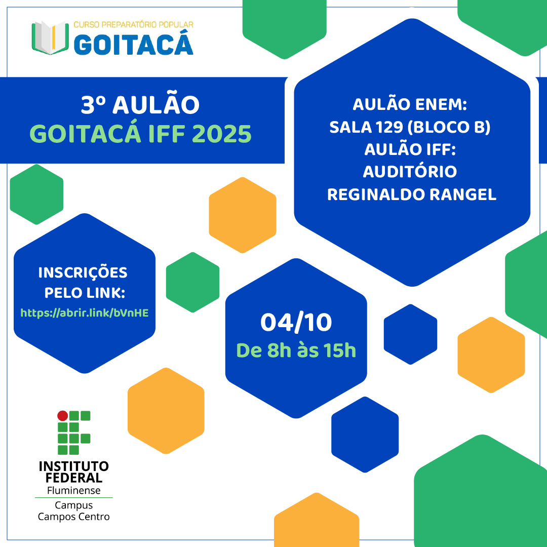 Aulões Pré-IFF e Pré-Enem