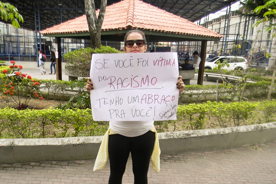 Manifestação contra racismo