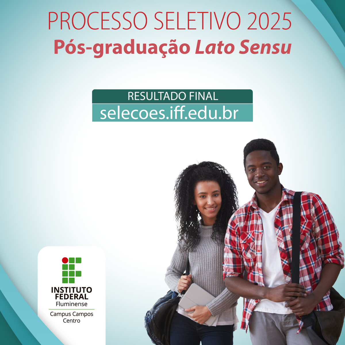 Resultado final da prova de conhecimento específico das pós-graduações